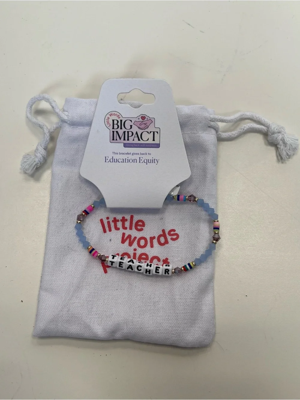 Little Words Project light blue
